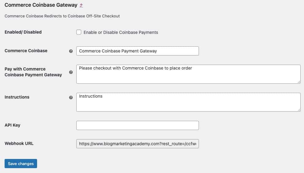Coinbase Commerce WooCommerce插件